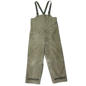 Vintage U. S. Navy wool lined overalls